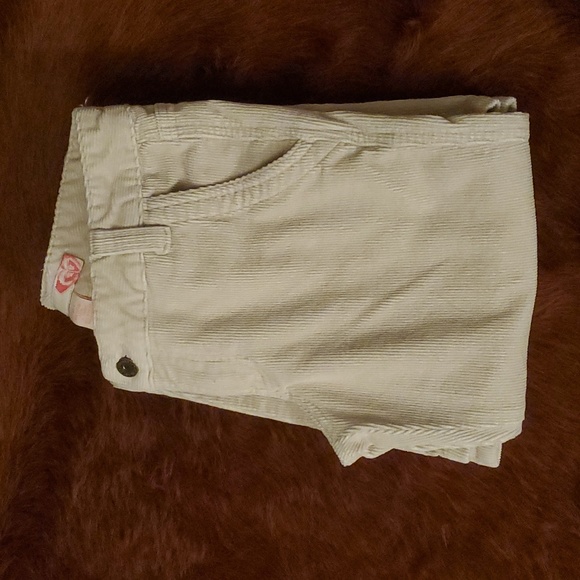 Roxy Cream White Corduroy Boot Cut/ Bell Bottom Pants - Picture 9 of 10